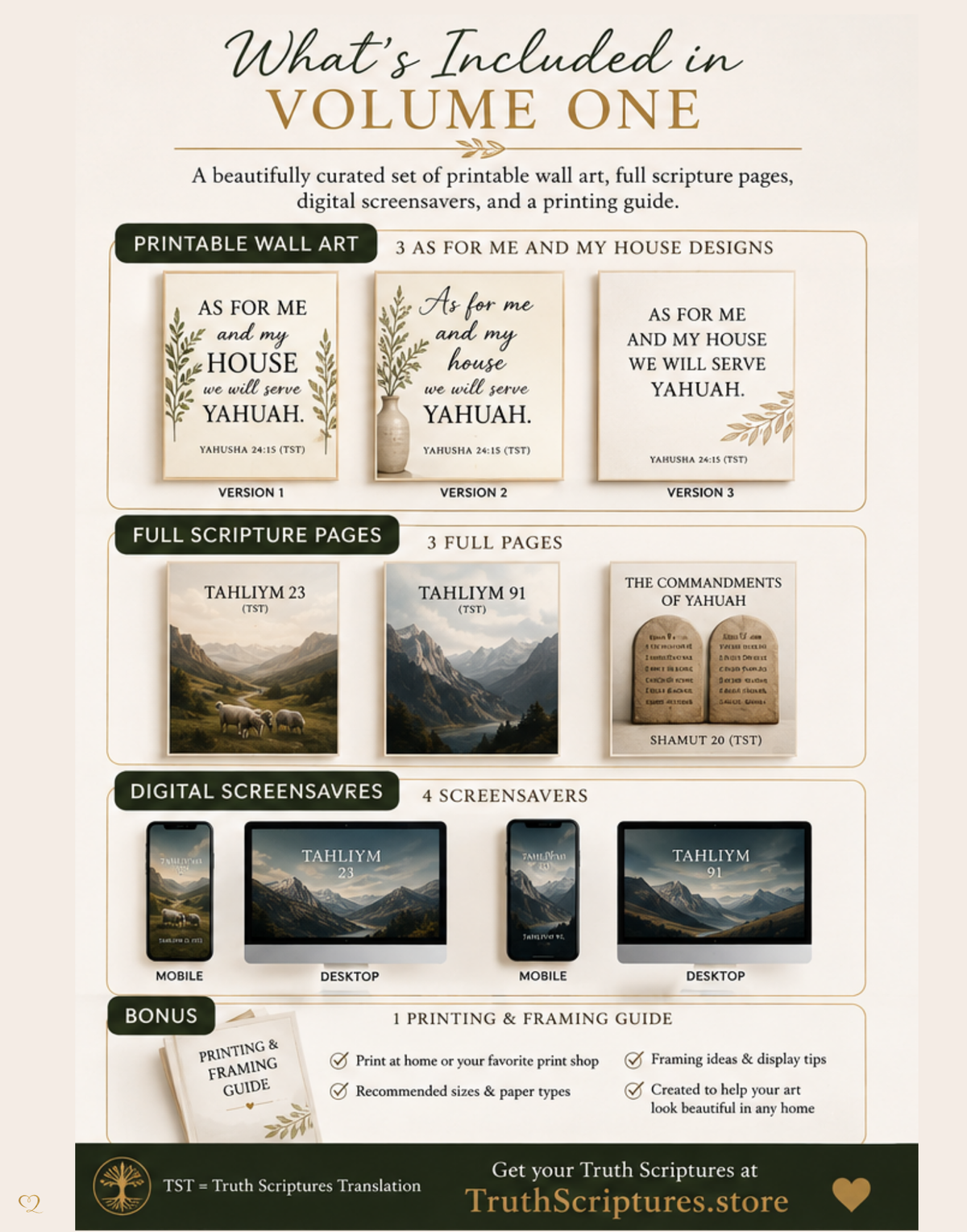 HOME Scriptures Digital Collection ~ Volume One
