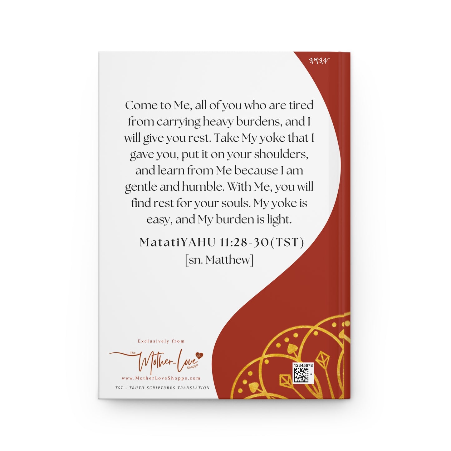 Set-Apart Bedside Journal - Personalized Hardcover Journal - Matte