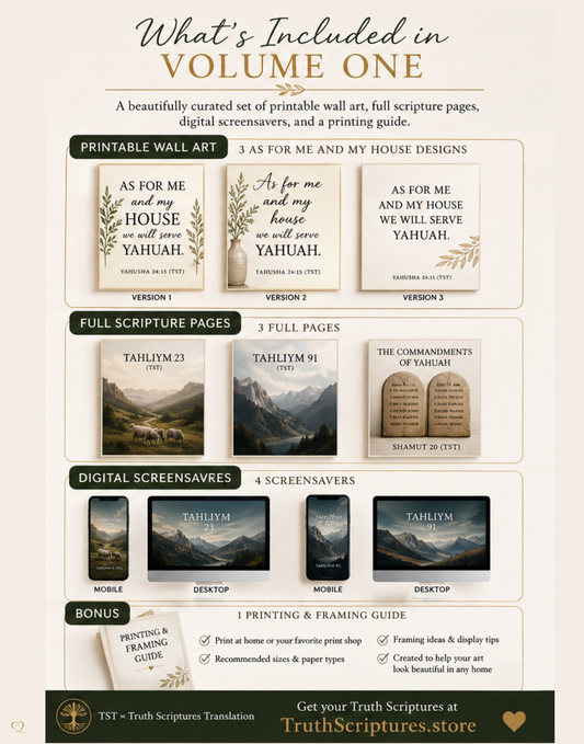 HOME Scriptures Digital Collection ~ Volume One